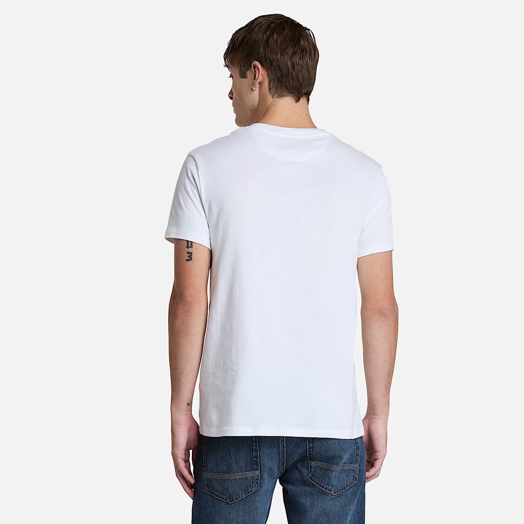 Timberland T-shirt Uomo Dunstan River TB0A2BPR 100 Bianco