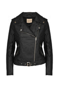 Censured Chiodo da donna in ecopelle JWGLIN T FLGT 90 black