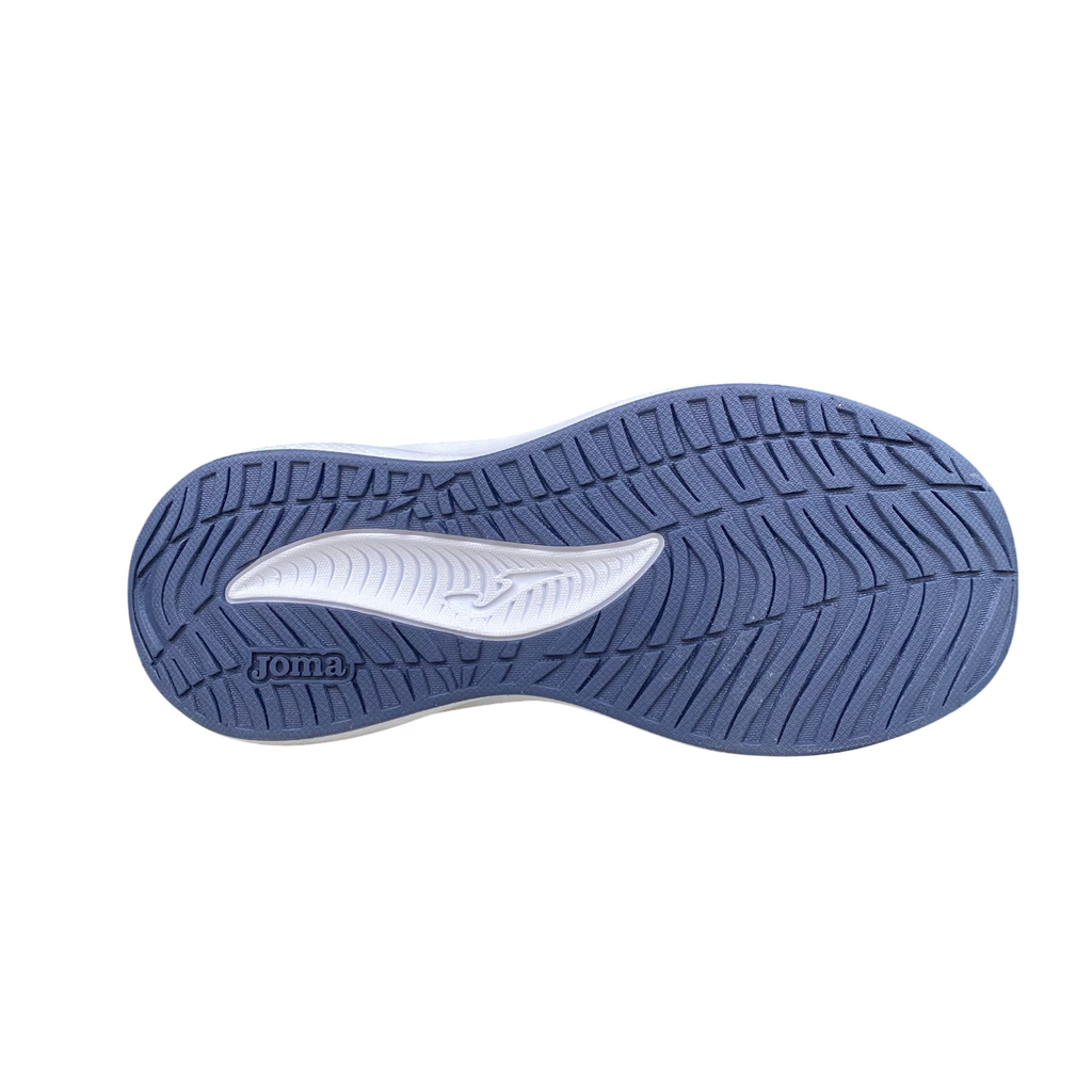 Joma scarpa da ginnastica junior con laccio elastico e velcro Ferro 2517 petrolio