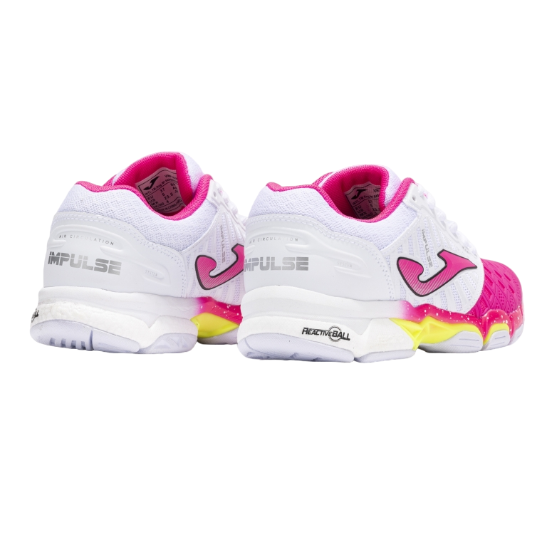 Joma Impulse 2402 Scarpa Pallavolo Donna Bianco Rosa Indoor