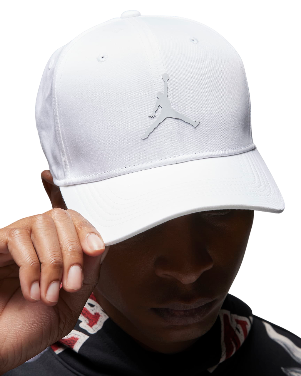 Jordan cappello da golf unisex da adulto Rise FV5295-100 bianco