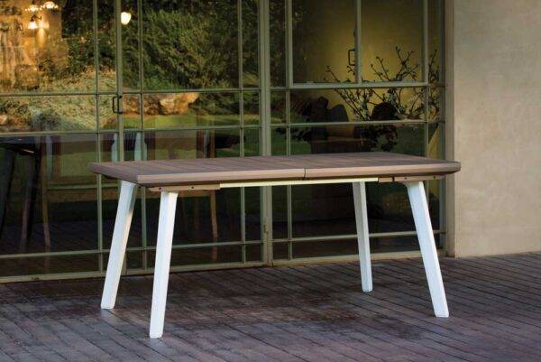 Tavolo Harmony Estensibile – 162/241 cm, 6/10 Persone, Effetto Legno