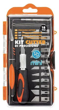 KIT CUTTER DI PRECISIONE 18 PCS