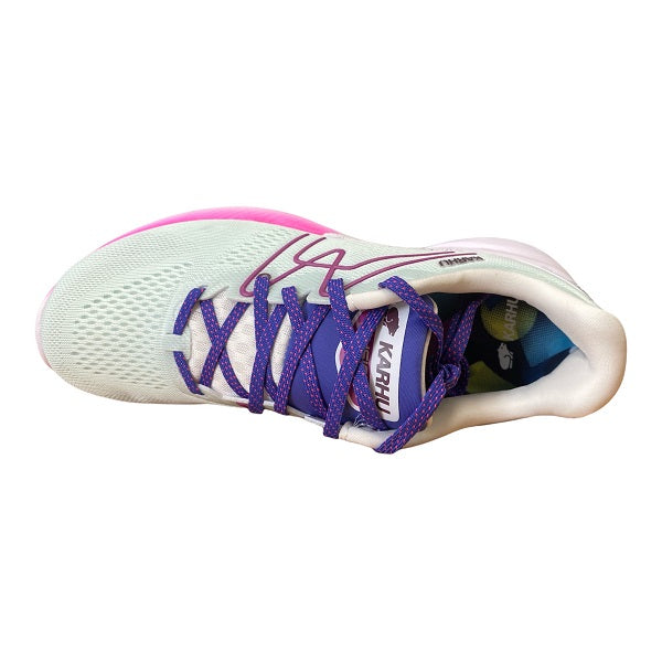 Karhu Fusion Ortix W F200330 - Scarpe Running Donna Racing Wide Fit Bianco Magenta