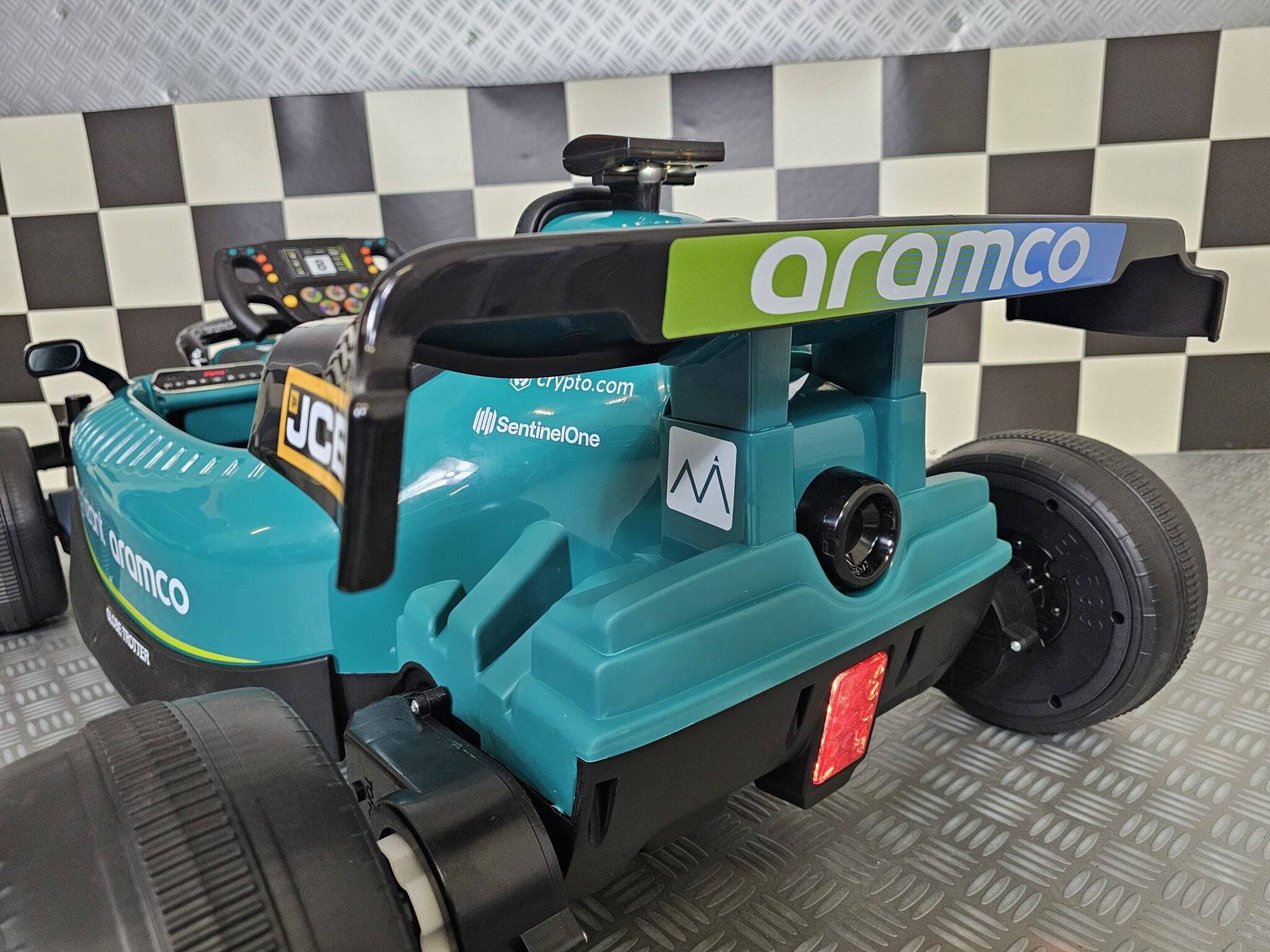 Auto Elettrica per Bambini Aston Martin F1 24 V – Verde