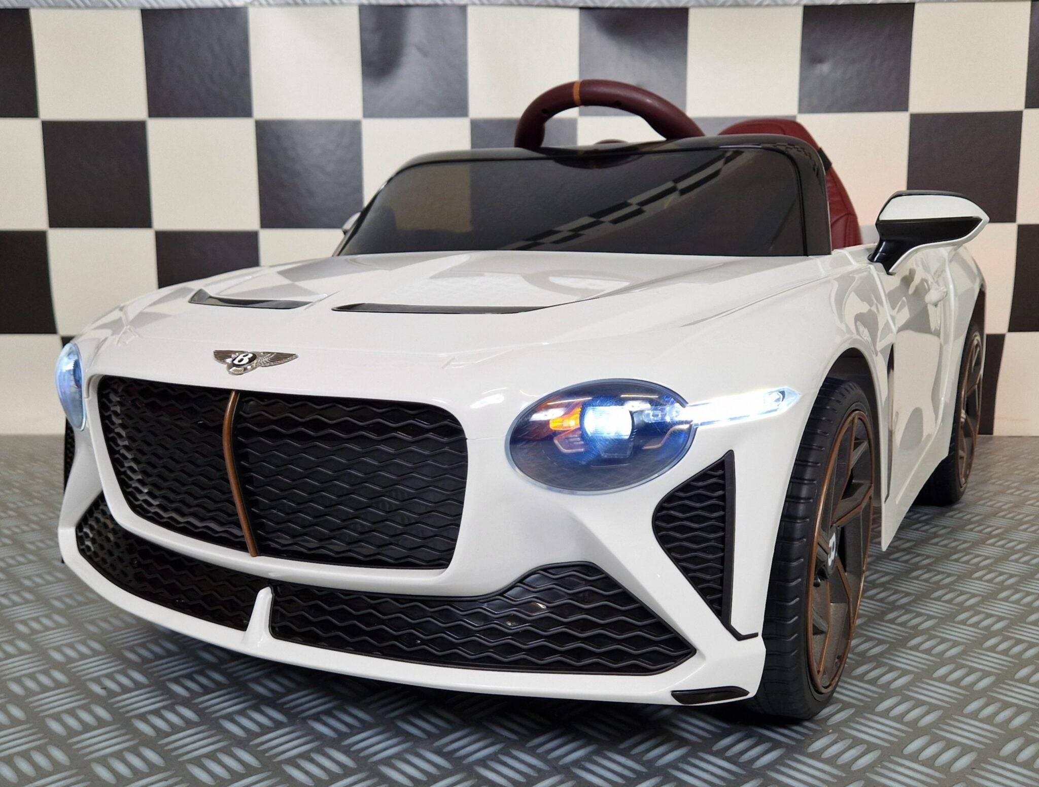 Auto Elettrica per Bambini Bentley Bacalar 12 V – Bianca