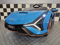 Auto Elettrica per Bambini Lamborghini Sian 24 V – 2 Posti – Blu