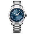 Longines orologio Conquest Heritage 38mm blu automatico acciaio L1.649.4.92.6