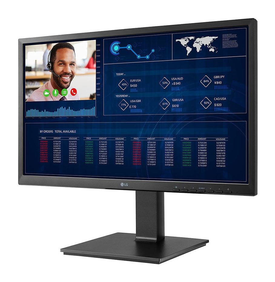 LG 24CQ651I-6P, 60,5 cm (23.8"), Full HD, Intel Pentium, 8 GB, 16 GB, IGEL OS - Nero [24CQ651I-6P.AEU]