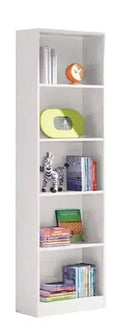 Libreria Cm 52x25x180h B.Co(005422a
