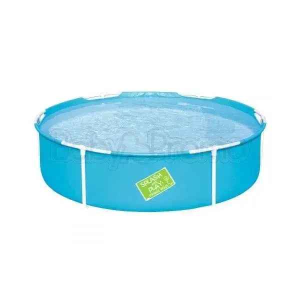 Piscina Splash Frame 152x38 con Telaio Galvanizzato e Pareti in PVC