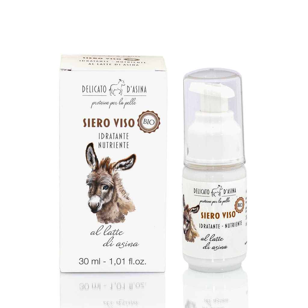 La Dispensa Siero Viso Idratante Nutriente Al Latte Di Asina 30 ml