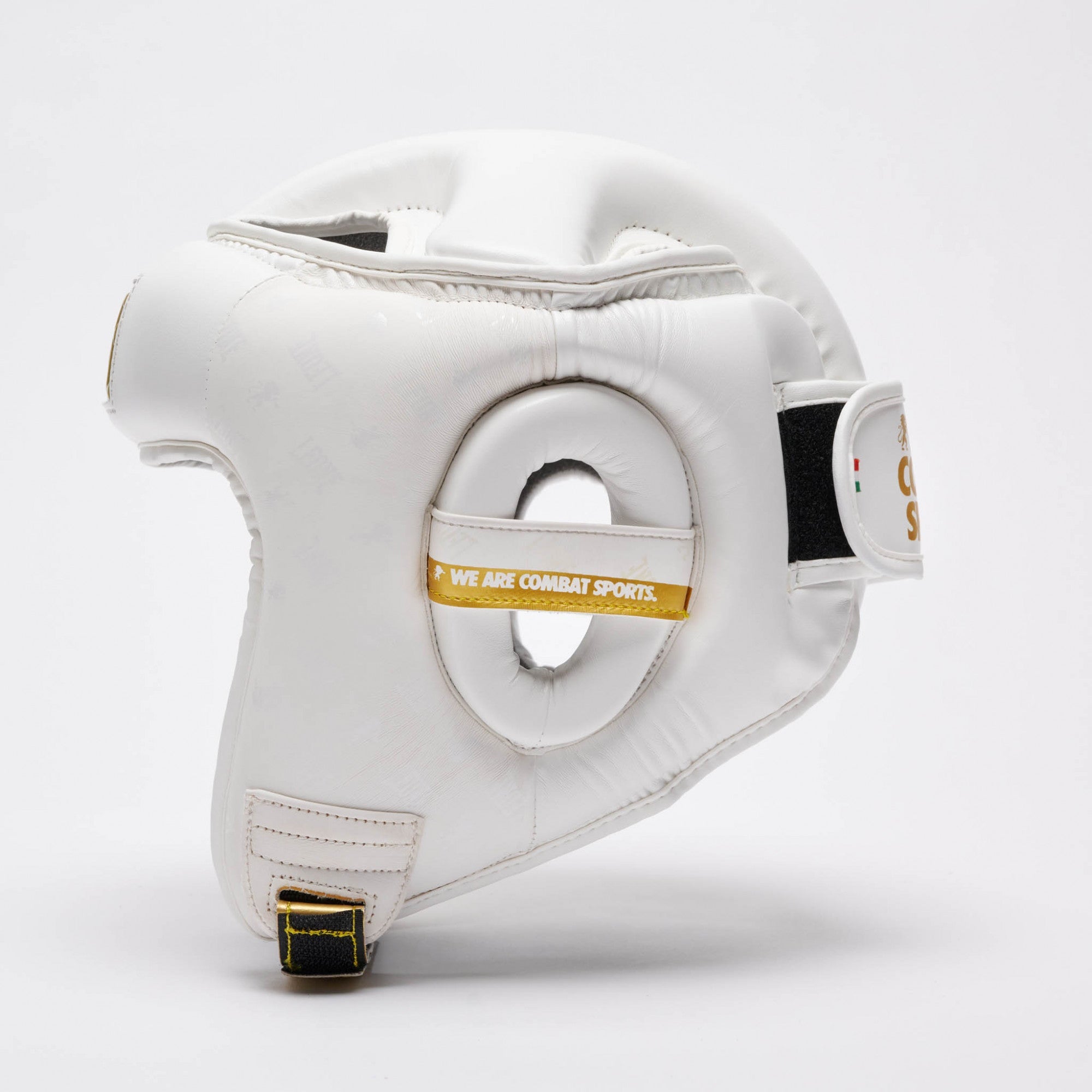 Leone Casco Boxe DNA CS444 Bianco: Protezione Anti-Shock e Stile Elegante