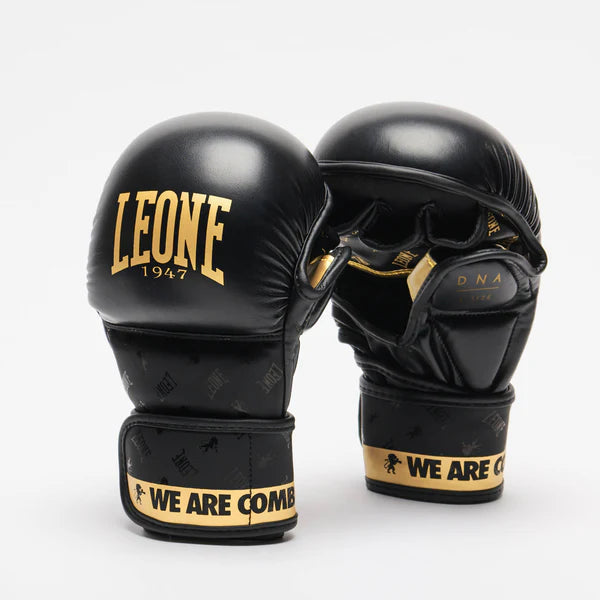 Guanti MMA Leone DNA GP144 Nero - Professionali Grip