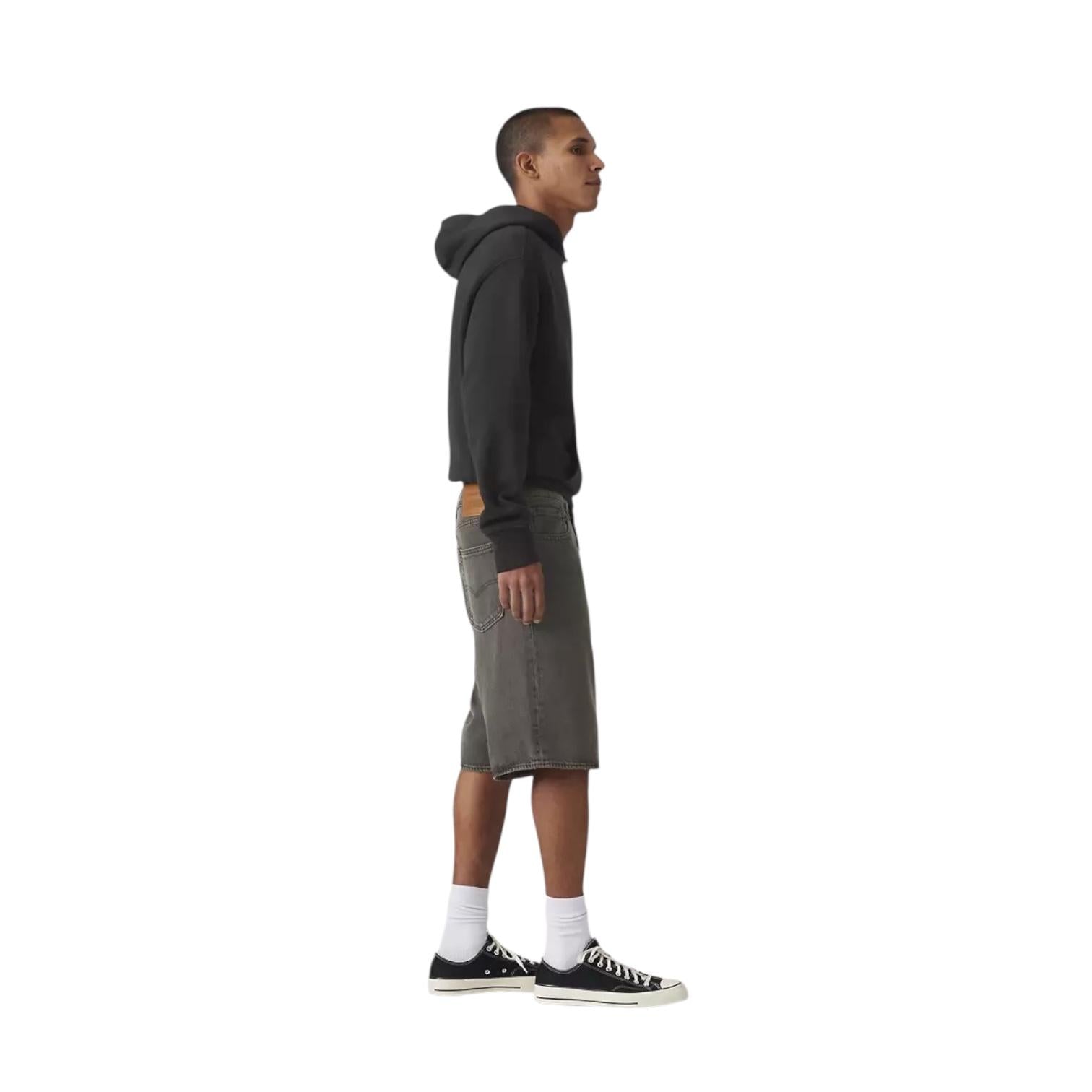Levi's 478 Baggy Shorts 001JM0000 Overnight Bag Nero Uomo