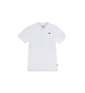 Levi's Kids polo manica corta junior con logo crest EA893-W3B bianco