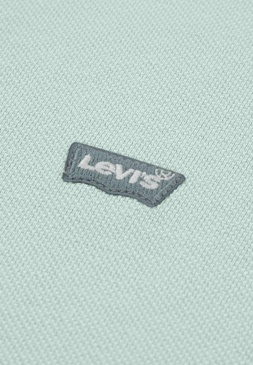 Levi's Kids polo manica corta junior con logo crest 8EA893-FAF cameo green