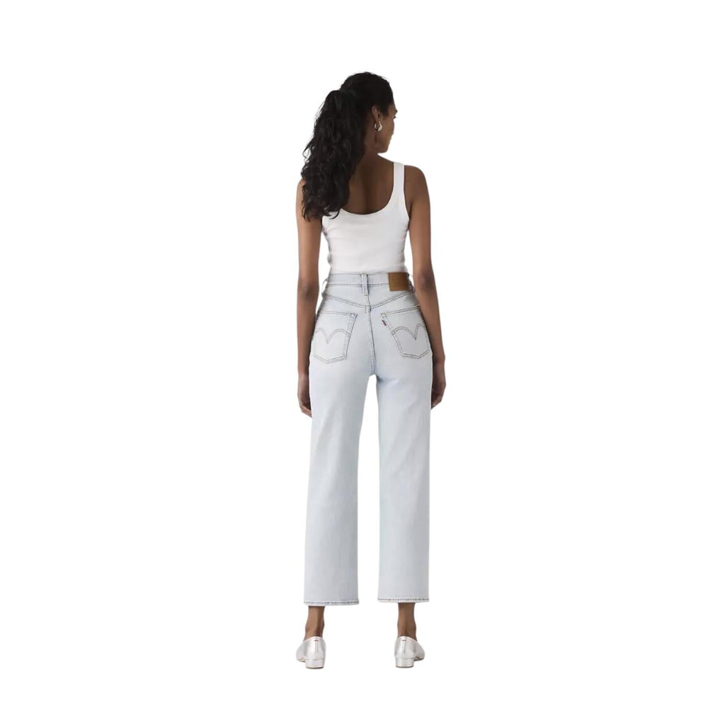 Levi's Jeans Ribcage Straight Ankle 726930282 Filter Her Blu Donna