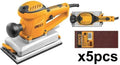 Levigatrice orbitale professionale base alluminio 350w ingco