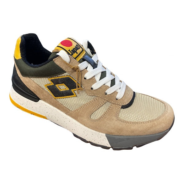 Lotto Leggenda Tokyo Shibuya Net 217865 97K - Sneakers Uomo Cammello Nero
