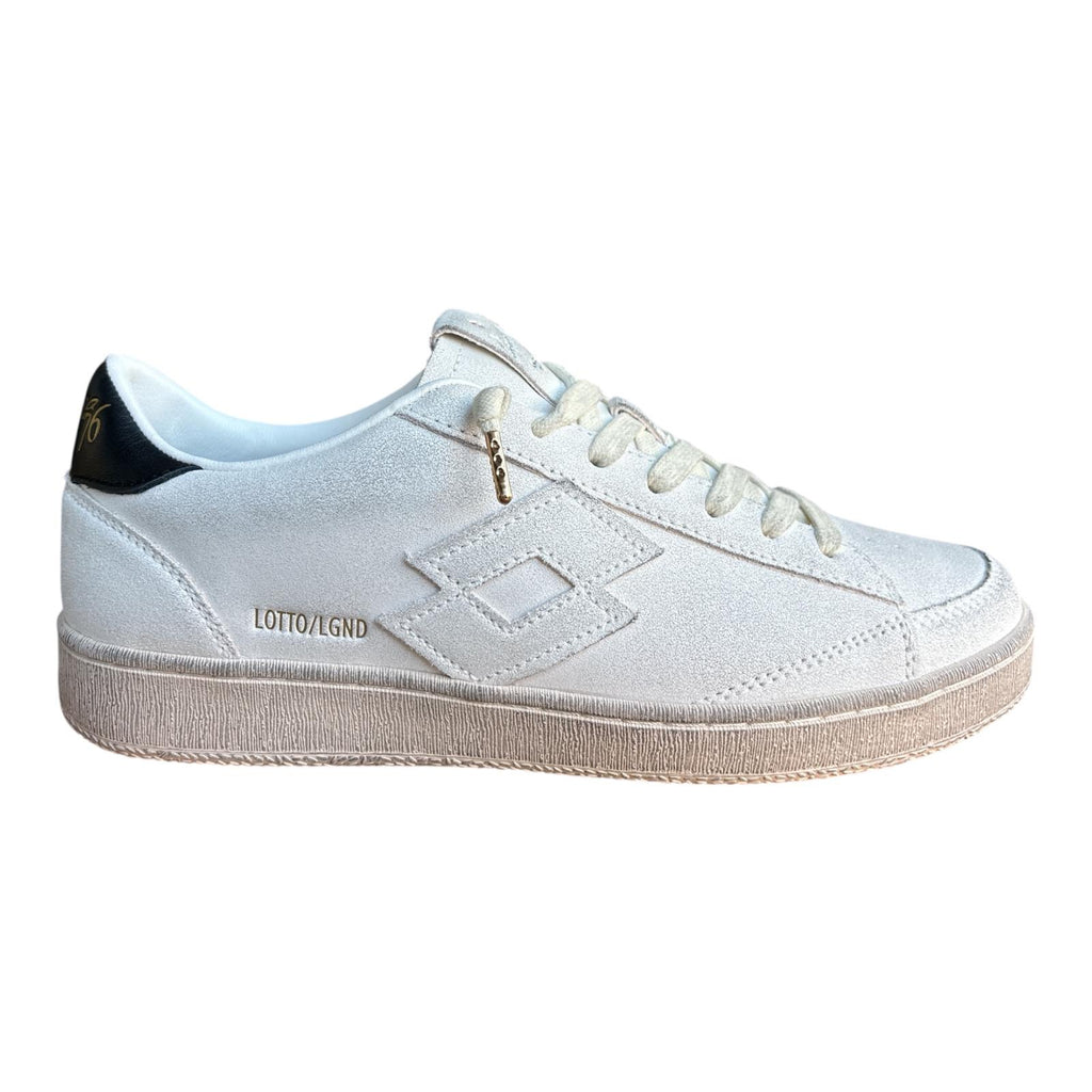Lotto Leggenda Sneakers Uomo Bianche Losanga 76 Crack 223622 010
