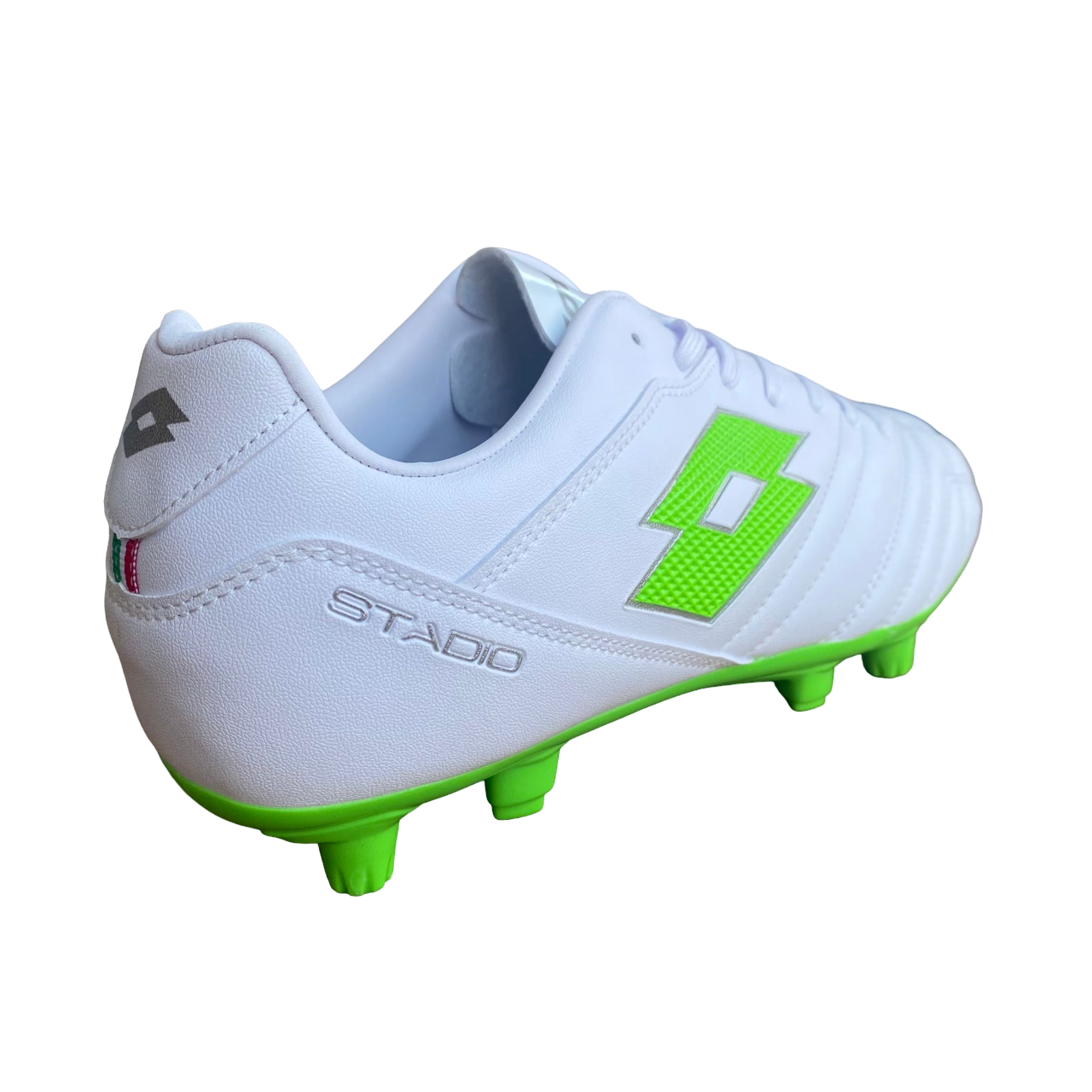 Lotto Stadio 705 FG Scarpe Calcio Uomo Bianco