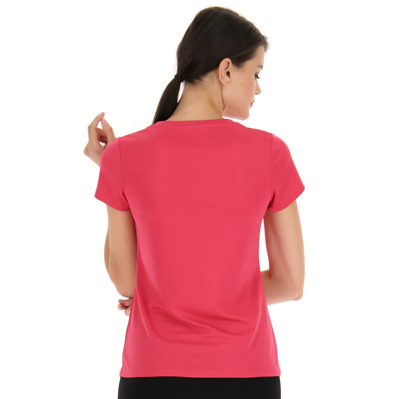 Lotto T-shirt Donna Rosa Slim - MSP 216774 0NW
