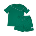 Lotto completo maglietta e pantaloncino da calcio-calcetto da adulto Sigma Q3521 verde