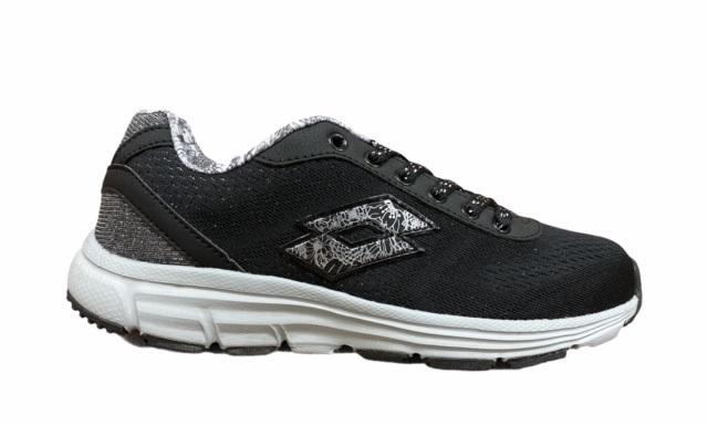 Lotto Superlight One - Scarpa Running Donna Leggera Nero Argento