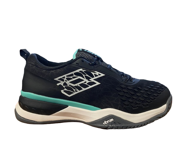 Lotto Raptor Hyperpulse 100 SPD 215623 Scarpe Tennis Uomo Nero Bianco Verde