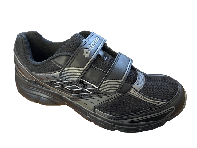 Lotto Antares VI R5957 Nero - Scarpe Walking Uomo Velcro Comfort Antiscivolo