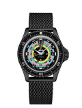 Mido orologio Ocean Star Decompression Worldtimer Limited Edition 1961 40mm nero automatico acciaio finitura PVD nero M026.807.33.051.00
