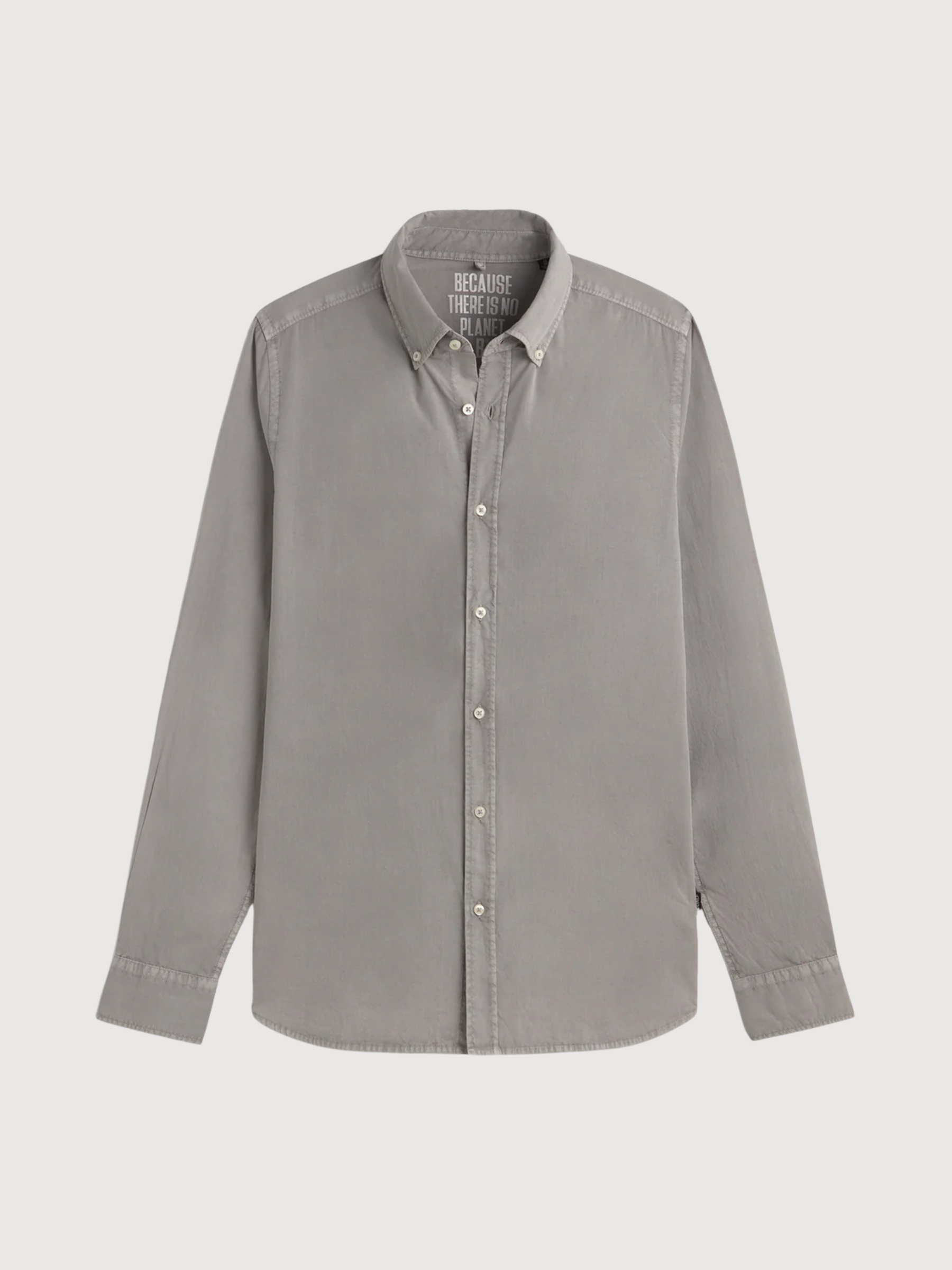 ANTEJO POPELIN SHIRT MAN Charcoal | ECOALF