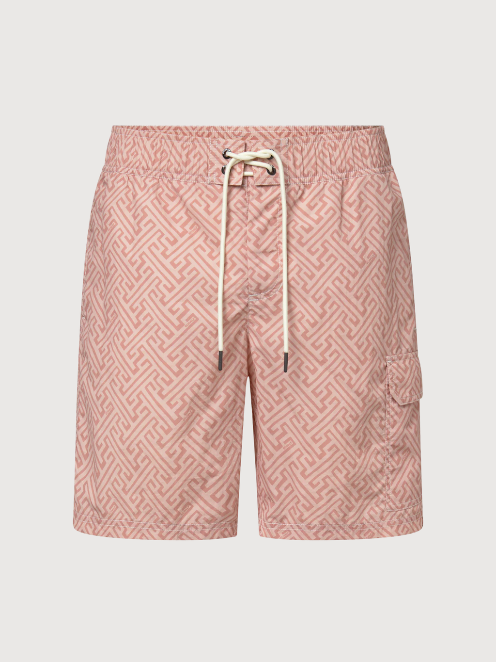 BIQUE SWIMSUIT MAN Dusty Pink Abstract Print | Ecoalf
