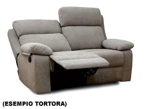 Divano 3 posti grigio  Relax Pegaso con Funzione Recliner