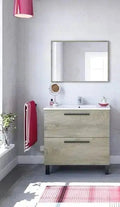 Mobile Bagno Athena 80x45x80 cm in Rovere Alaska
