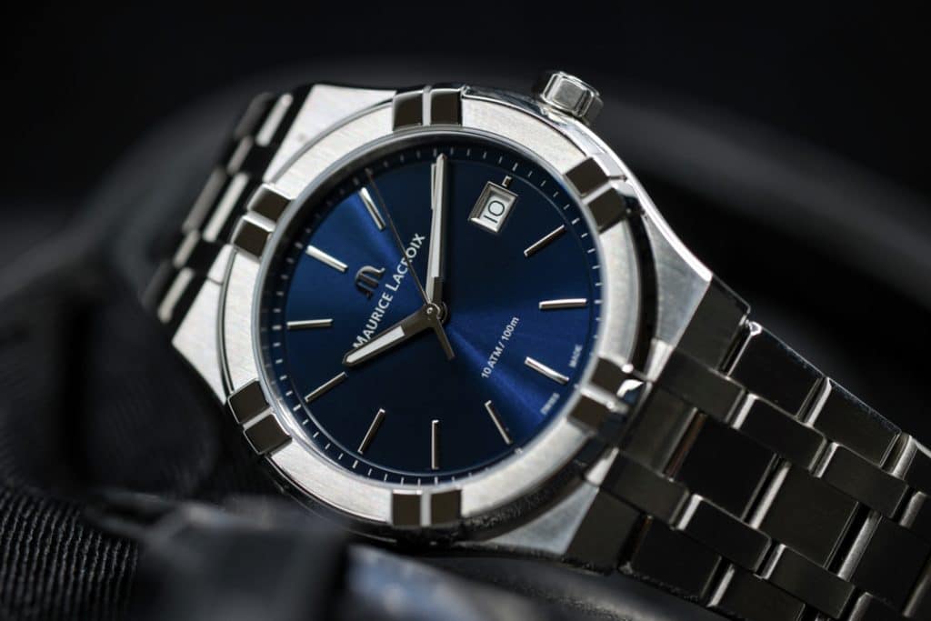 Maurice Lacroix Aikon Quartz Blu 40mm – Quarzo Swiss Made – AI1108-SS002-430-1