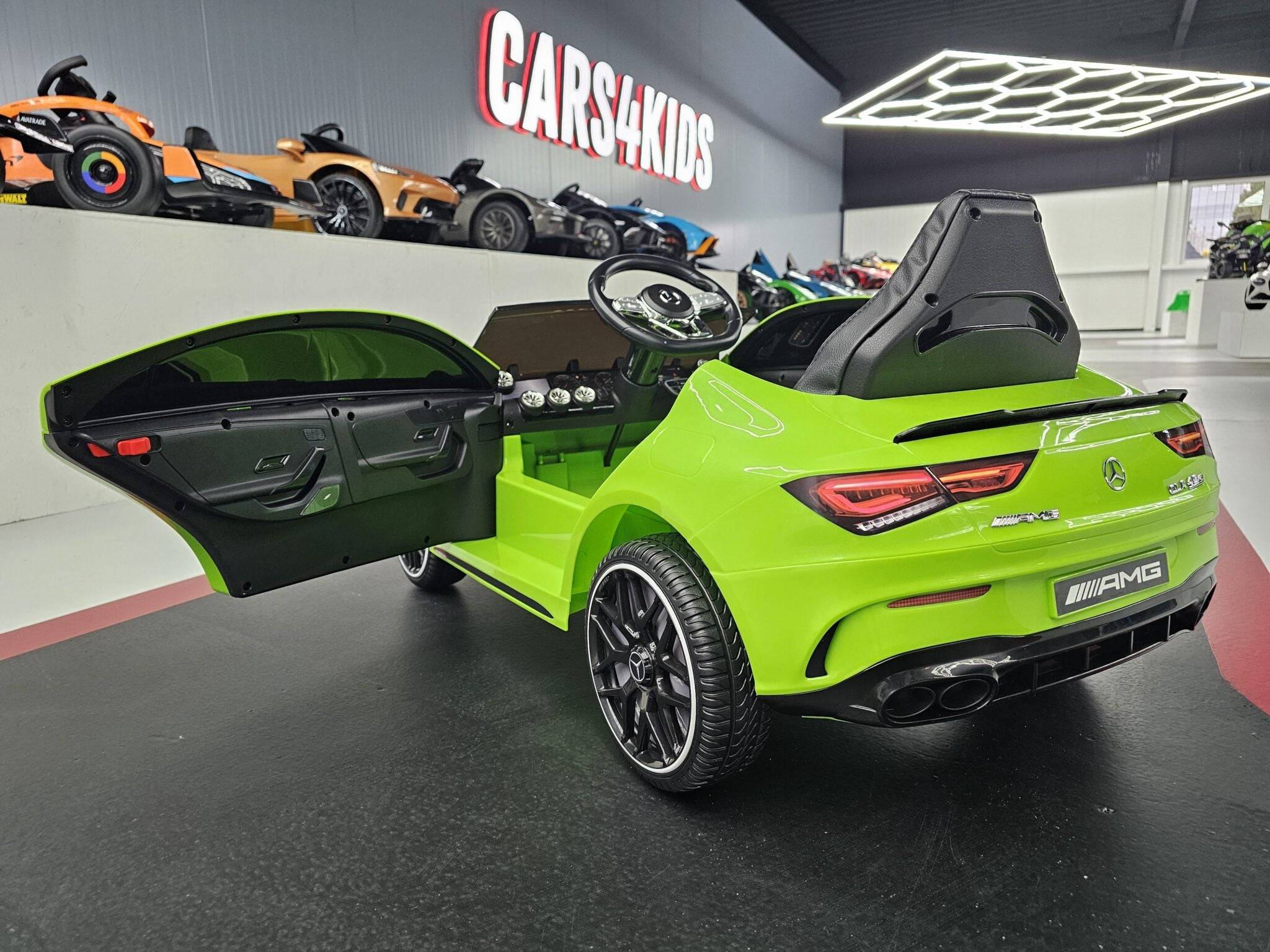 Auto Elettrica per Bambini 12 V con Telecomando – Verde