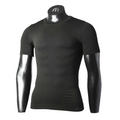 Mico maglia termica manica corta da uomo elasticizzata massima traspirazione IN01430-007 nero