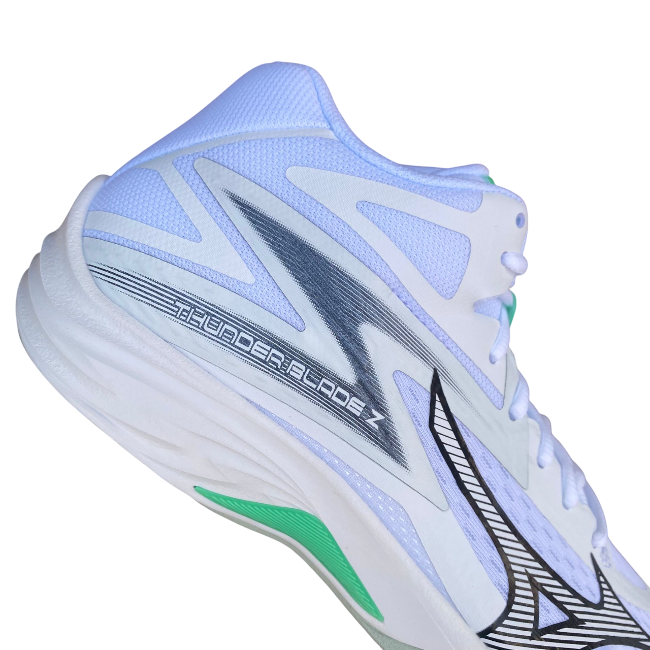 Mizuno Scarpa Pallavolo Unisex Thunder Blade Z Mid Bianca - V1GA237516