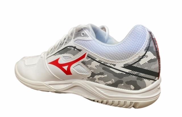 Mizuno Scarpa Tennis Break Shot 3 AC 61GA214062 Bianco Rosso Grigio