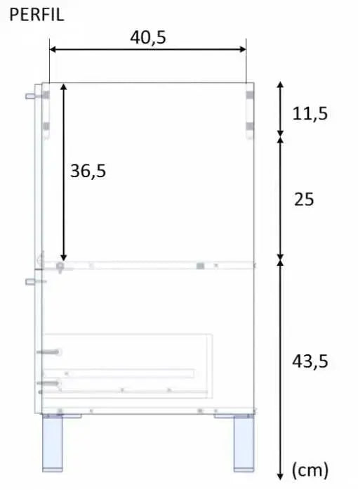 Mobile Bagno Rovere Alaska 80x45x80 cm