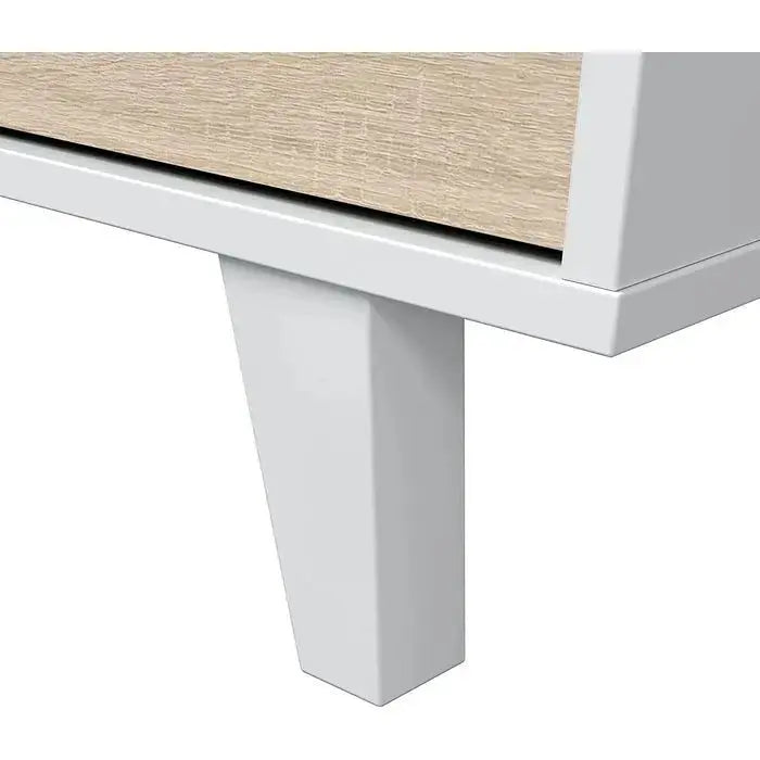 Mobile credenza 3 ante 154x41x75h bianco lucido canadian