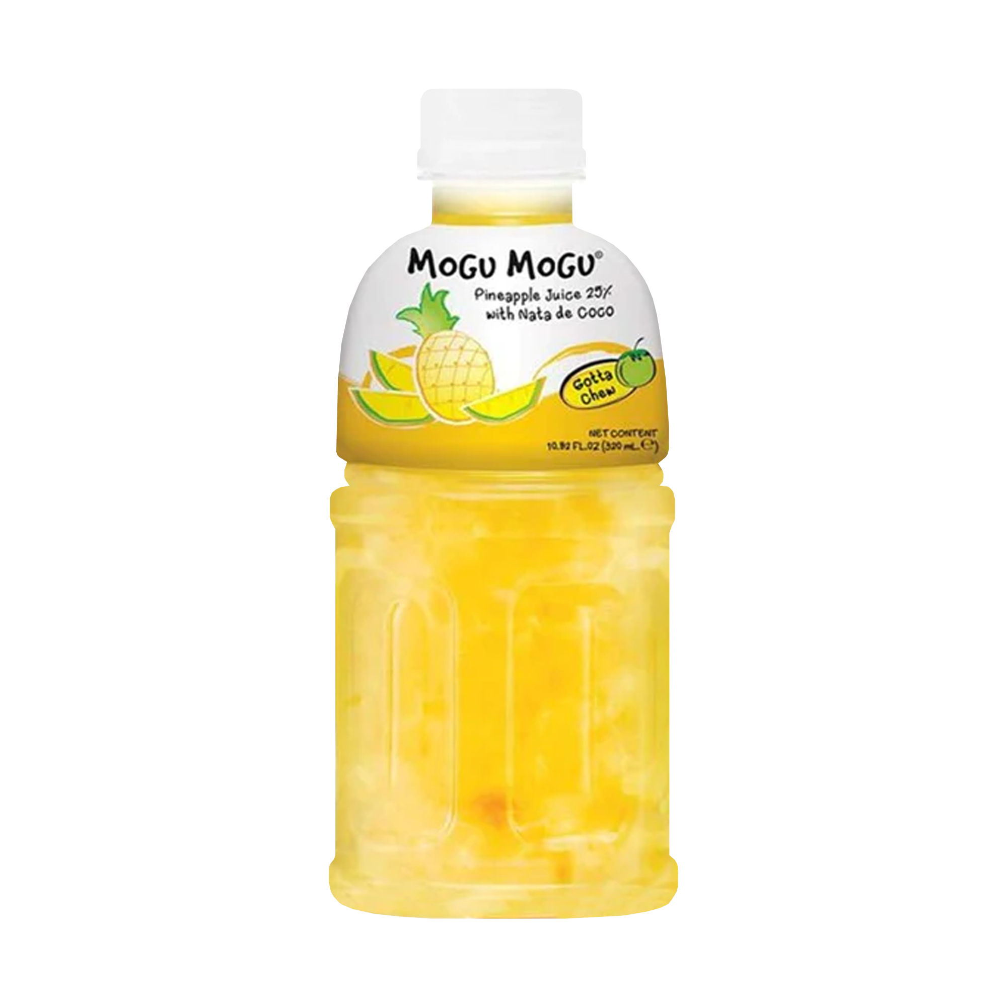 Mogu mogu Ananas da 32cl - Confezione da 24 pezzi