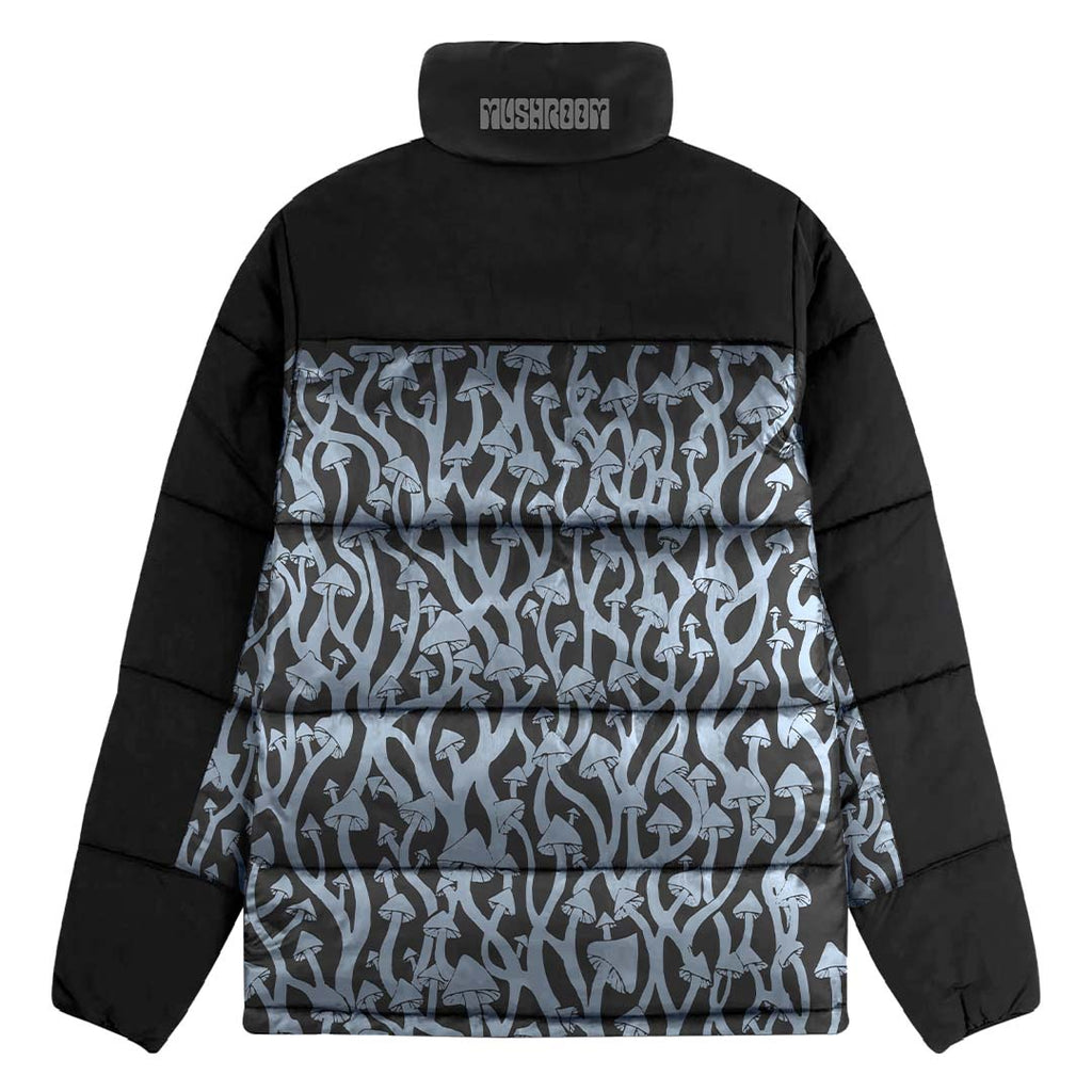 Mushroom Piumino da adulto 23FWMU43003 nero-grigio
