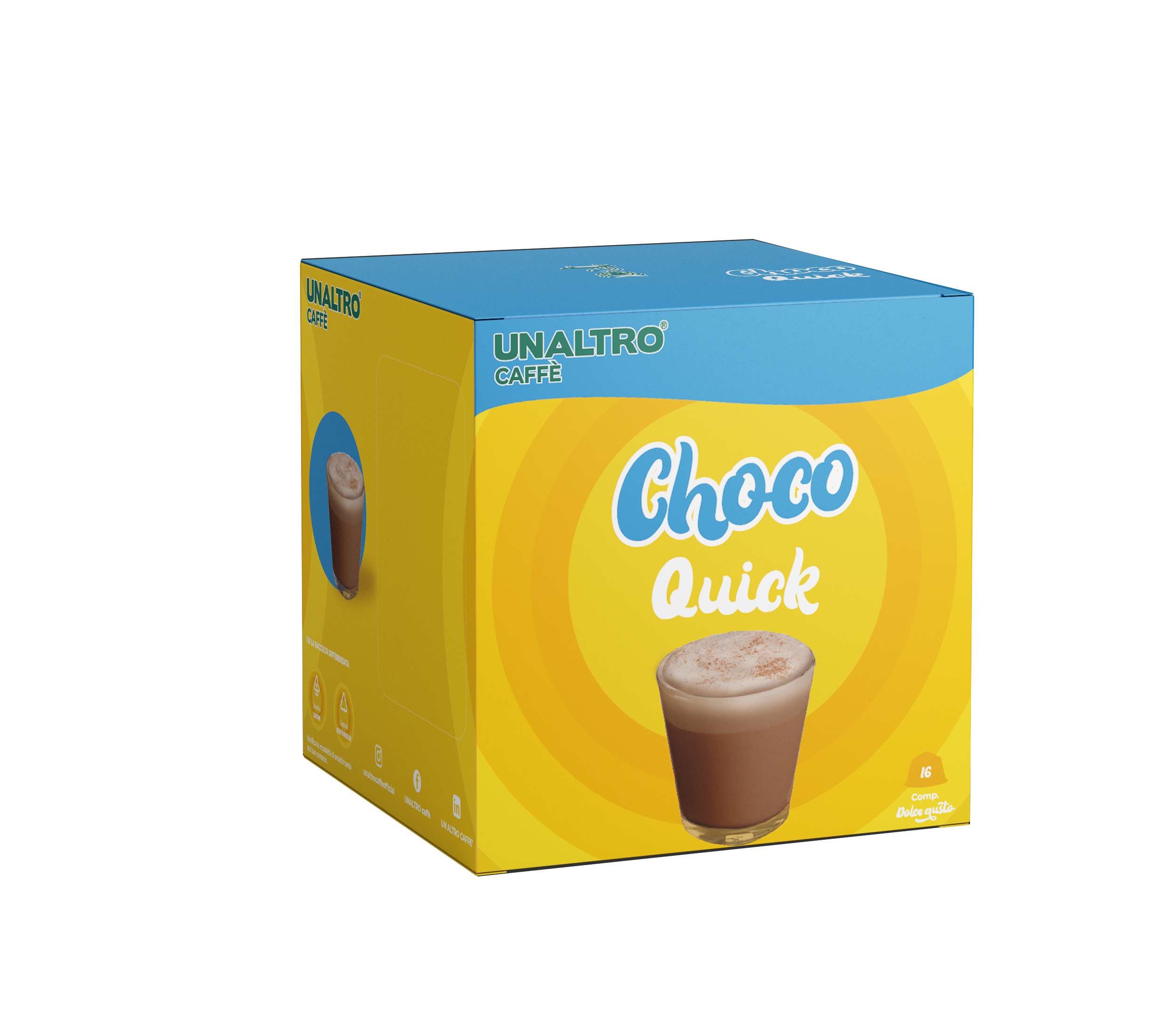 16 CAPSULE DOLCE GUSTO® CHOCO QUICK