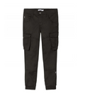 Name It pantalone cargo da ragazzi in cotone elasticizzato 13151735 nero