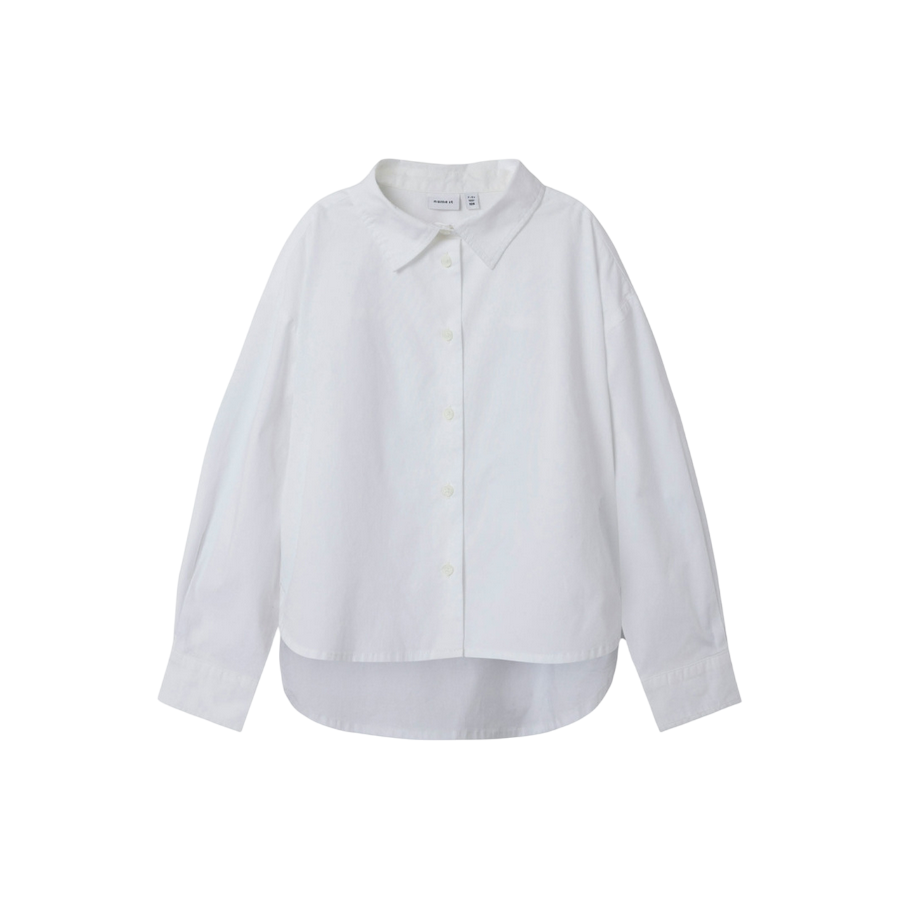 name it Camicia Manica Lunga Bianca NKFNIARA 13247008