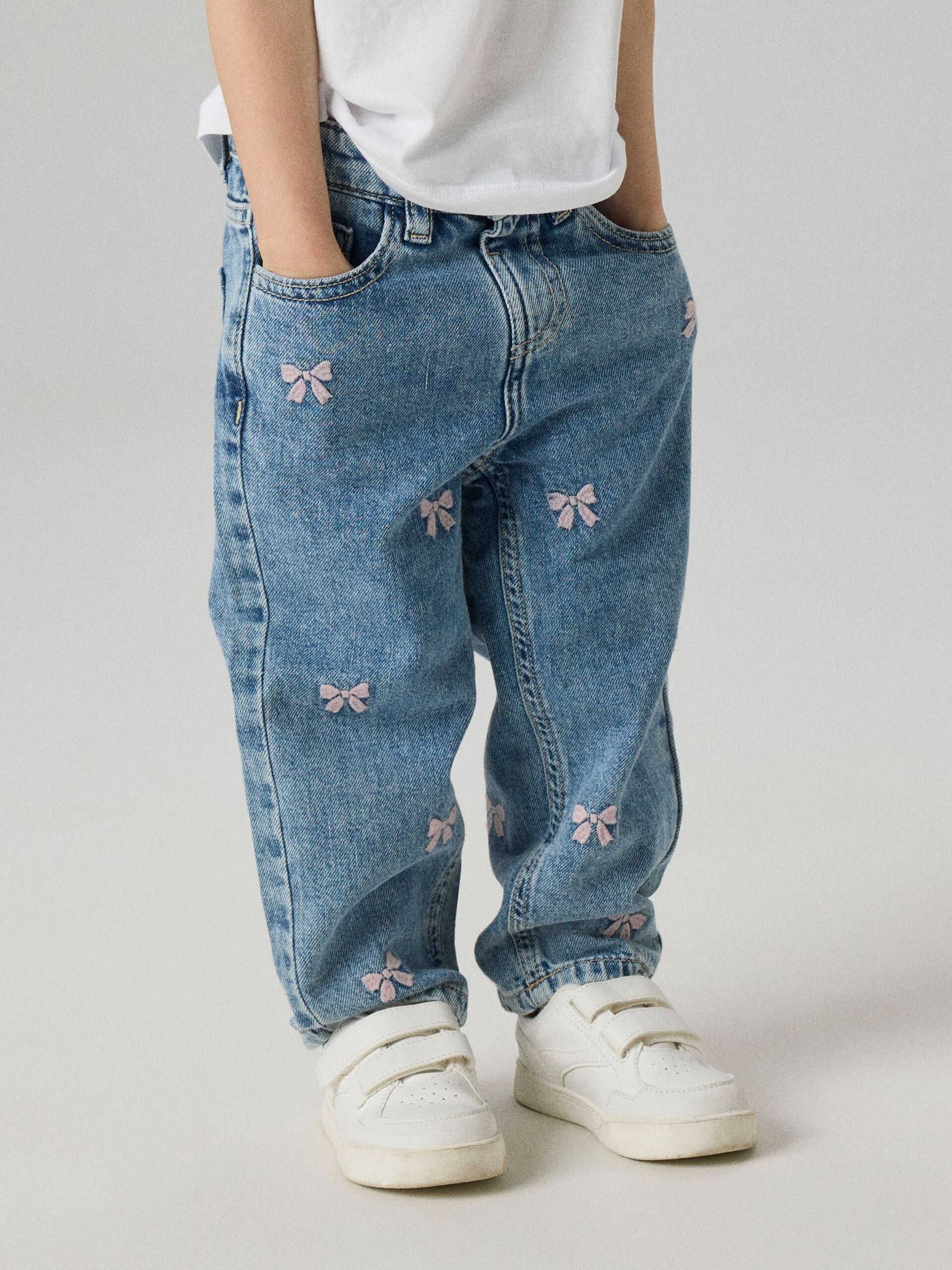 Name It Jeans Bambina Bella Mom Blu - 13232569