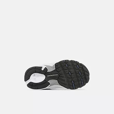 New Balance scarpa sneakers da bimbi 530 BUNGEE LACE IZ530SB1 Bianco-Argento